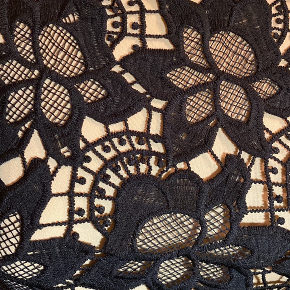 Long Fitted Black Lace Over a Neutral Slip. 🖤 Size Medium Sexy Dress - Picture 5 of 12